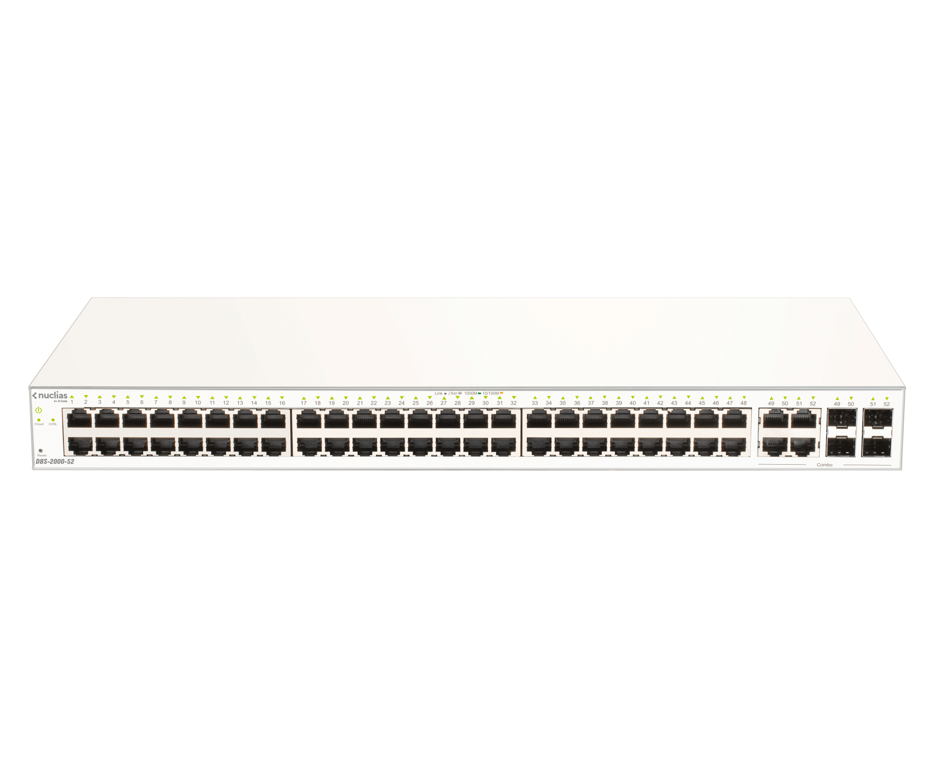 قیمت و خرید سوییچ شبکه مدیریتی 52 پورت دی لینک مدل DBS-2000-52 | نت ران